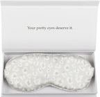 Silk Sleep Mask Light Blocking Luxury 100% Mulberry 22mm Silk Eye Mask Eye by YanserSelection