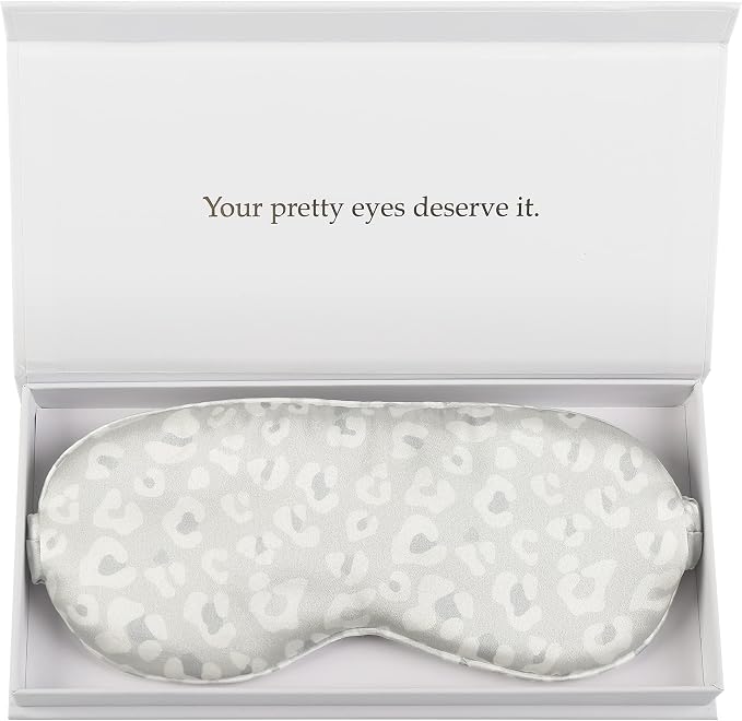 Silk Sleep Mask Light Blocking Luxury 100% Mulberry 22mm Silk Eye Mask Eye by YanserSelection