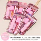 SUTOKAKA 10 Sets Disposable Manicure Prep Kit - Image 3