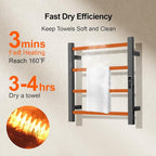 Electric Heated Towel Warmer - Image 4
