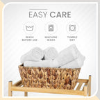 Martex 6-Piece Luxury 100% Cotton Towel Set | Quick Dry | Super Absorbent | - Image 7