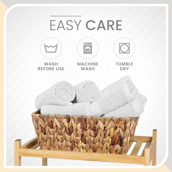 Martex 6-Piece Luxury 100% Cotton Towel Set | Quick Dry | Super Absorbent | - Image 7