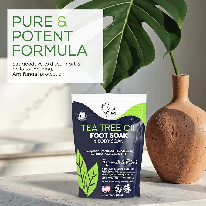 Tea Tree Oil Foot Soak with Epsom Salt - Image 7