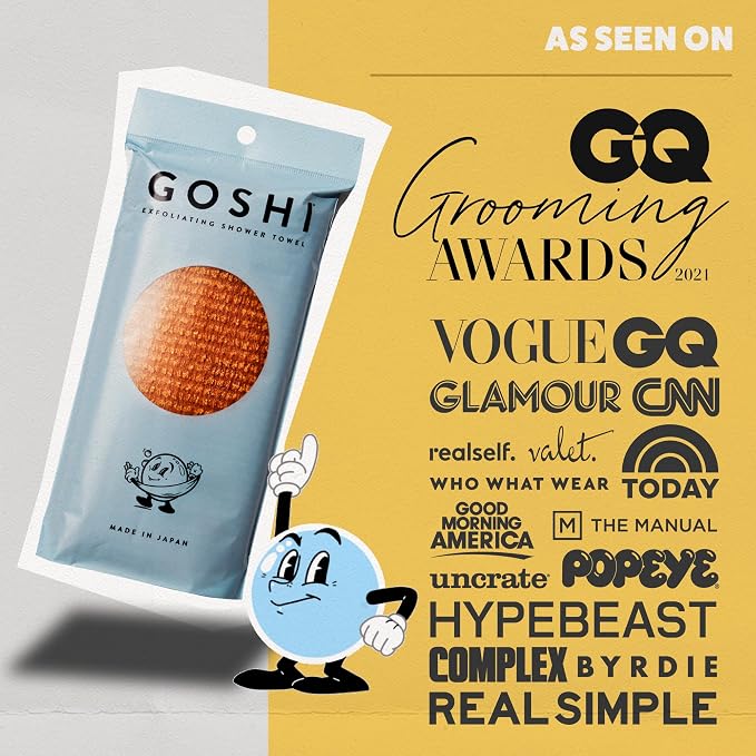 GOSHI Exfoliating Shower Towel - Image 4