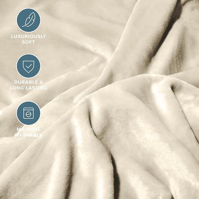 Bare Home Fleece Blanket - Image 2