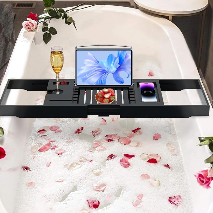 Luxury Bathtub Caddy Tray for Tub - Image 4