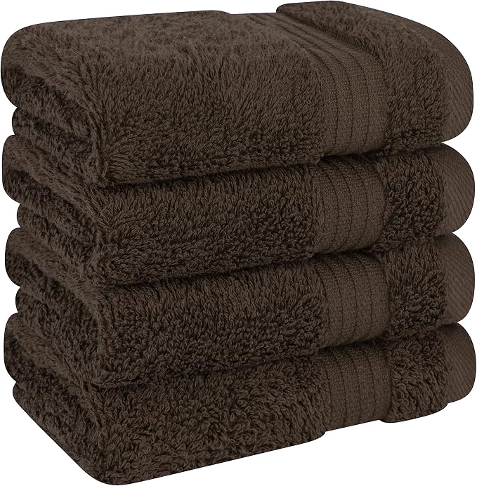 Cotton Paradise 100% Cotton Turkish Washcloth Set - Image 3
