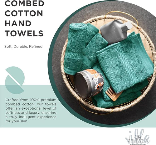 100% Cotton Wash Cloth for face & Body Set of 12, Sustainable, Highly Absorbent - Image 2