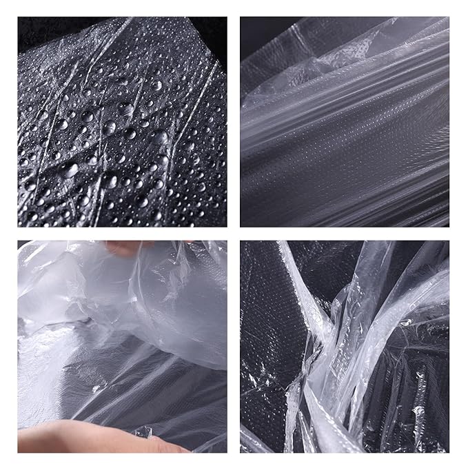 100 Pcs Disposable Foot Tub Liner Portable Bath Basin Bags, Plastic Foot Bath - Image 4