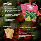 KVITER 50 Beit Alpha Cucumber Seeds - Image 5