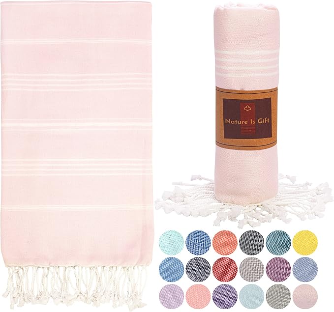 Cotton Prewashed, Cotton Bath Beach Spa Sauna Hammam Yoga Gym Hamam Towel Fouta by NatureIsGift