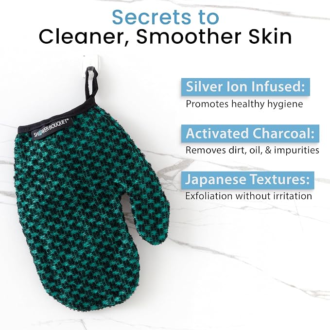 Japanese Exfoliating Mitt 2-Pack - Image 3