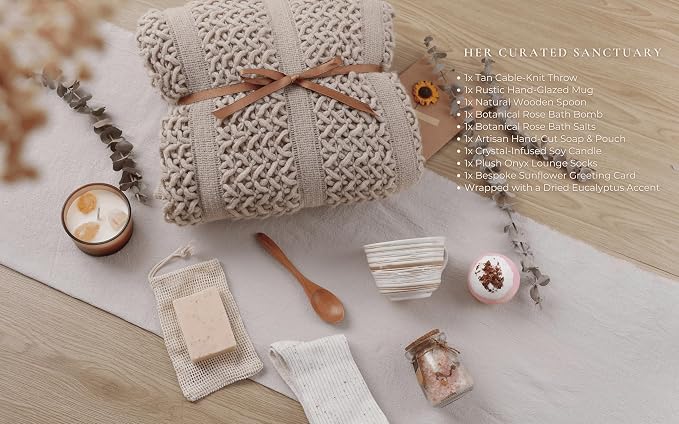 Cozy Care Package for Women – Warm & Comforting Thinking of You Gift Box for - Image 3