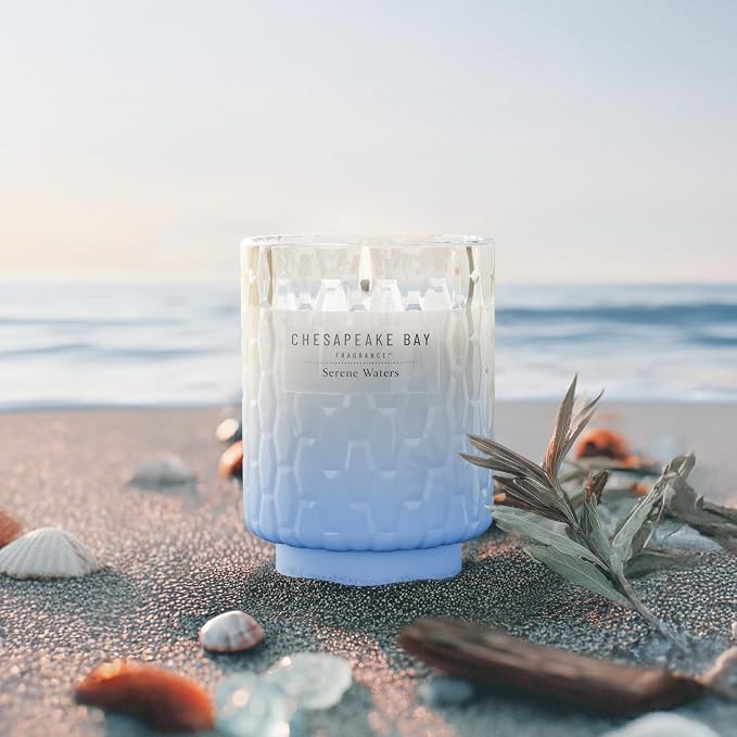 Chesapeake Bay, 8oz Serene Waters Scented Candle, Mood Evoking Fragrance - Image 2