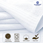 GLAMBURG Ultra Soft 8-Piece Towel Set - Image 2