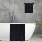 BOUTIQUO Ultra Soft 3 Pack Cotton Towel Set, Contains a Bath Towels 28x55 inch - Image 5