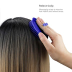 Segbeauty Palm Brush Hair, Hair Brushes Men Beard Comb, Shampoo Deep Cleaning - Image 2