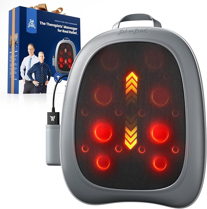 BOB AND BRAD Back Massager for Pain Relief Deep Tissue, FSA EZBack Pro Corded by BOBANDBRAD