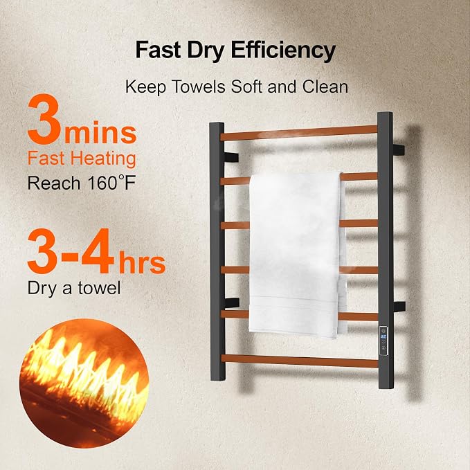 Electric Heated Towel Warmer - Image 5