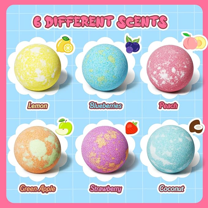 Unicorn Bath Bombs for Kids Girls - Image 7