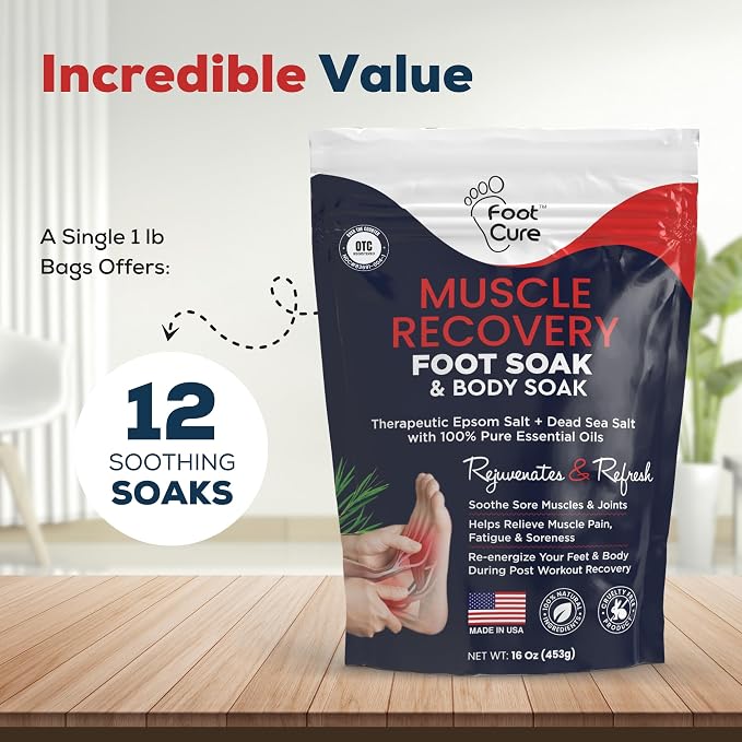 FOOT CURE Foot Soak with Epsom Salts – All-Natural Blend - Image 3