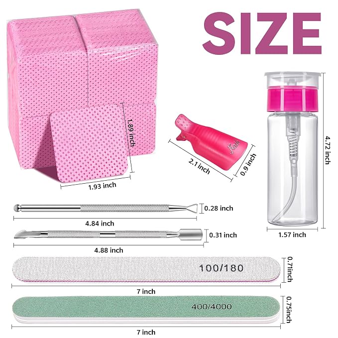 TsMADDTs Gel Nail Polish Remover Tools Kit - Image 7