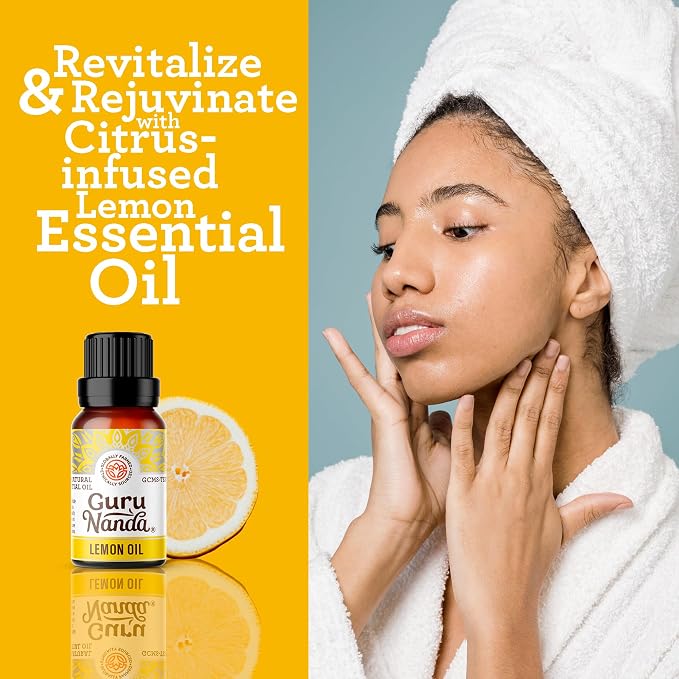 GuruNanda Lemon Essential Oil - Image 6