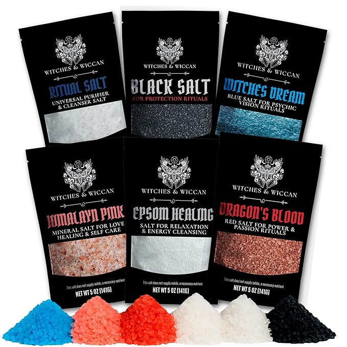 Ritual Salt Starter Collection Pack by WitchesandWiccan