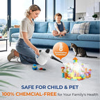 Steam Cleaner, Pressurized Handheld 13pcs Multi-Purpose Natural Deep Cleaning - Image 4