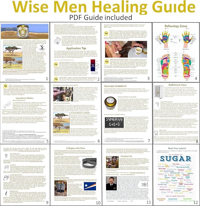 Wise Men Healing Balm with Myrrh and Frankincense Essential Oils - Image 7