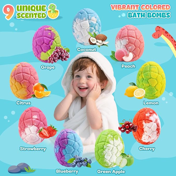 Dinosaur Bath Bombs for Kids - Image 4