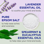 Dr Teal's Pure Epsom Salt, Lavender & Eucalyptus Duo Bundle, 3 lbs - Image 3