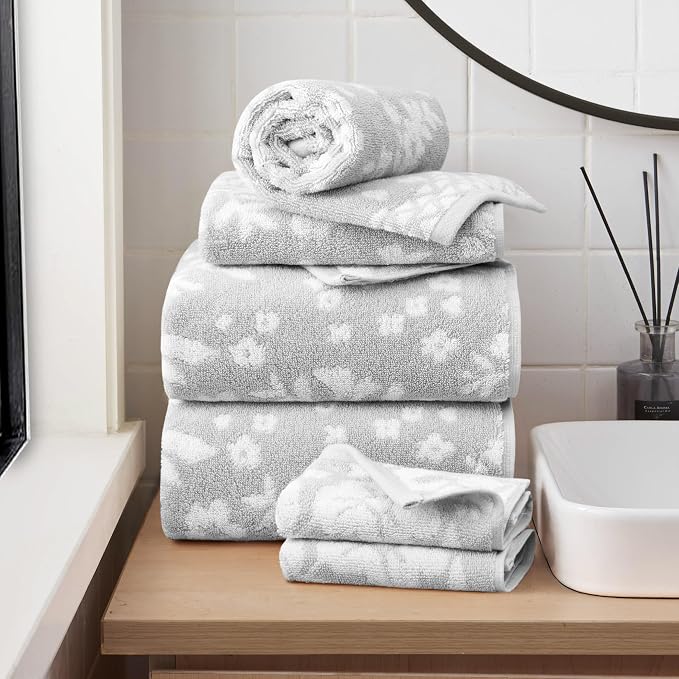 Lucky Brand Folk Floral 6 Piece Bath Towel Set by LuckyBrand