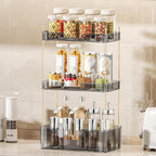 Akinbas 3 Tier Bathroom Organizer Countertop Makeup Perfume Tray Skincare - Image 7