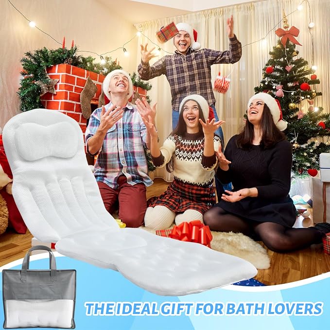 Full Body Bath Pillow for Bathtub, Thick Bathtub Cushion for Soaking Tub - Image 6
