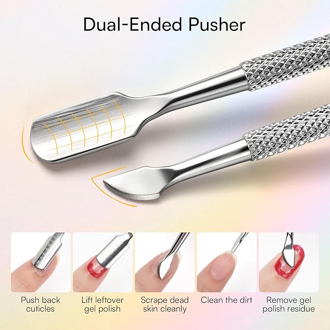 Makartt Cuticle Trimmer with Cuticle Pusher - Image 2