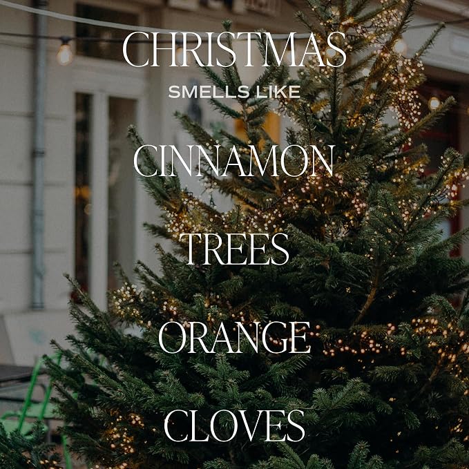 Sweet Water Decor Christmas Soy Candle | Apple Cider, Fresh Cut Christmas Tree - Image 2