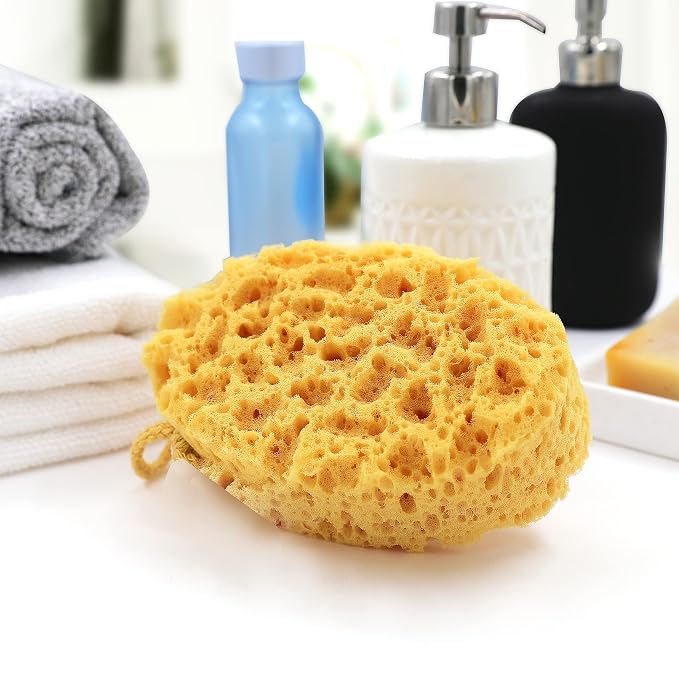 myHomeBody Bath Sponge, Foam Loofah, Body Scrubber - Image 6