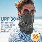 Balaclava Face Mask Sun UV Protection Breathable Full Head Mask - Image 2