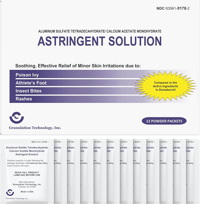 Generic Astringent Solution Medicated Soak Rash Relief - Image 5