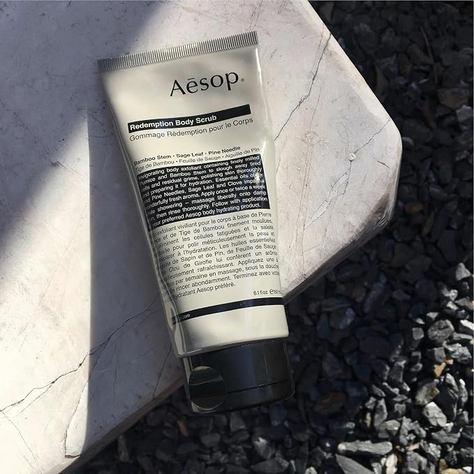 Aesop Redemption Body Scrub | Fine-Grain Exfoliating Body Polish - Image 5
