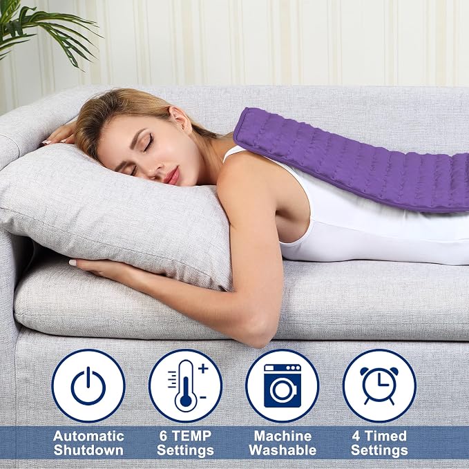 Electric Heating pad for Back Neck Shoulder Knee Arms Legs- Electric Heat Pads - Image 3