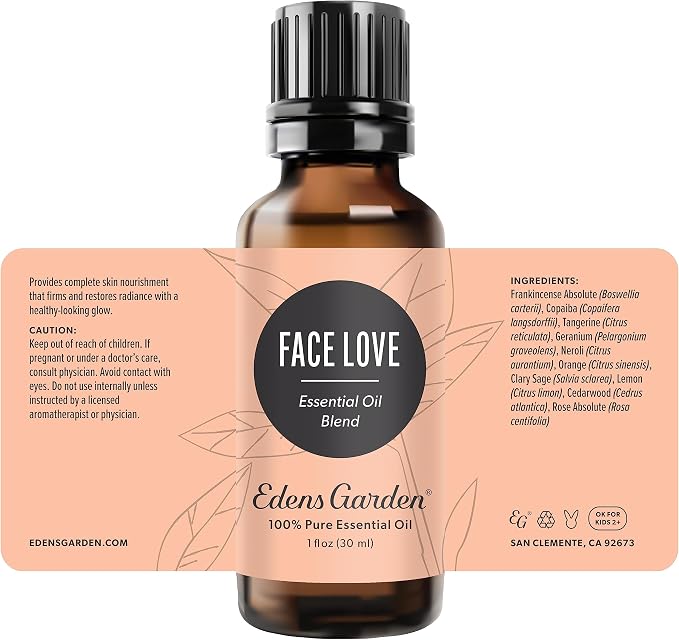 Edens Garden Face Love Essential Oil Blend- 100% Pure Premium Grade, Therapeutic - Image 9