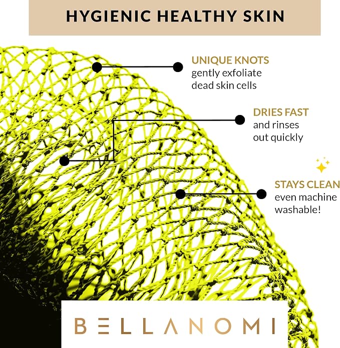 Bellanomi African Exfoliating Net Sponge - Image 6