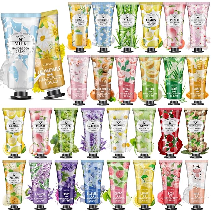 VISCOO 28 Pack Hand Cream Gifts Set by VISCOO