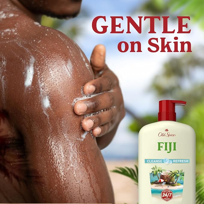 Old Spice Cleansing Body Wash for Men, 24/7 Shower Fresh - Image 5