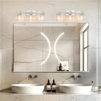3-Light Brushed Nickel Wall Sconces - Image 7
