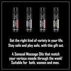 Organic Sensual Safe to Lick Body Massage Oils - Image 3