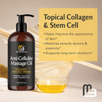 Firming Body Massage Oil with Collagen & Stem Cell – Helps Smooth The - Image 4