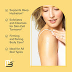 Anti-Cellulite Body Scrub for Skin Tightening, Moisturizing & Smoothing - Image 2